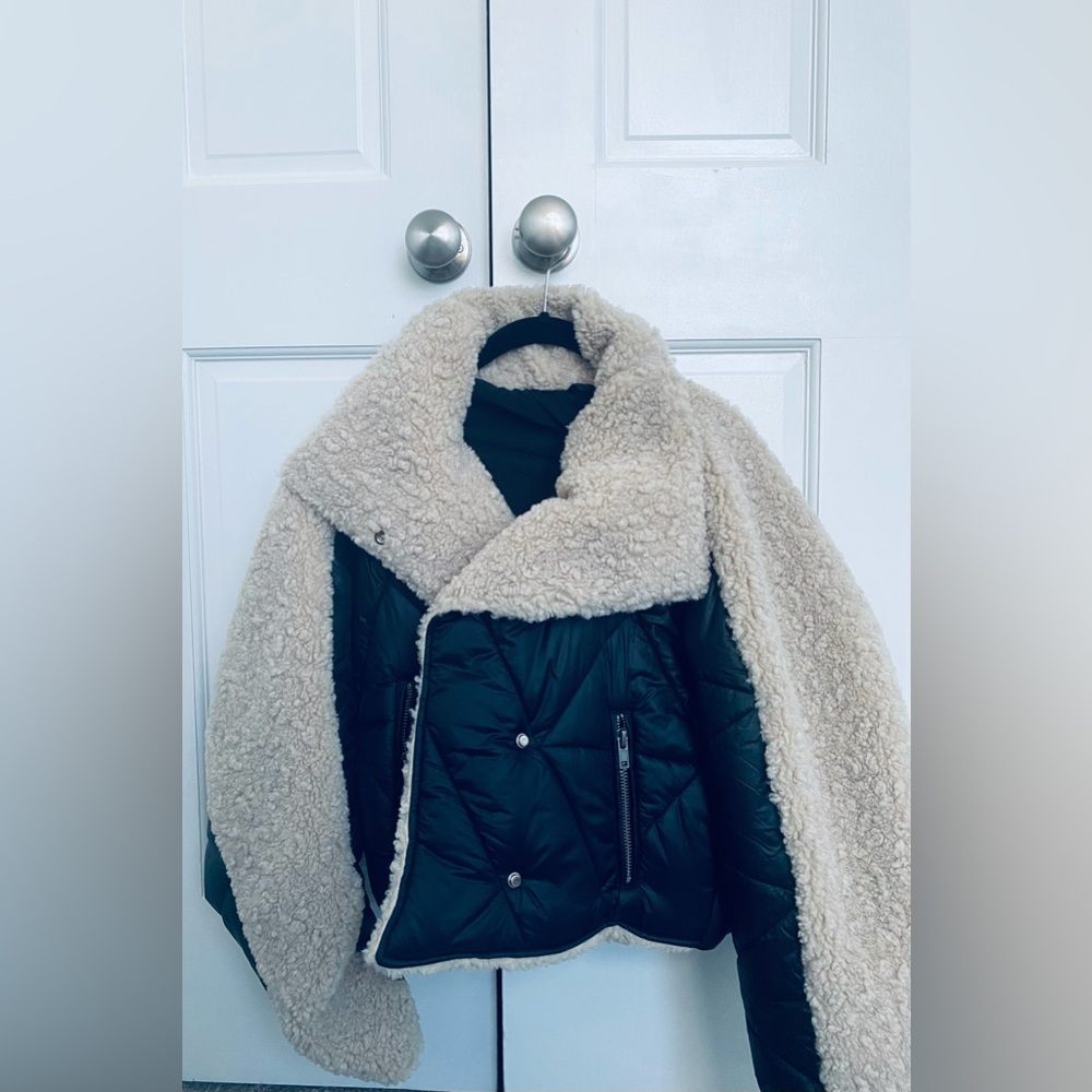NWT Vintage Havana Mixed Media Jacket in S
